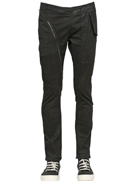 rick owens zipper pants